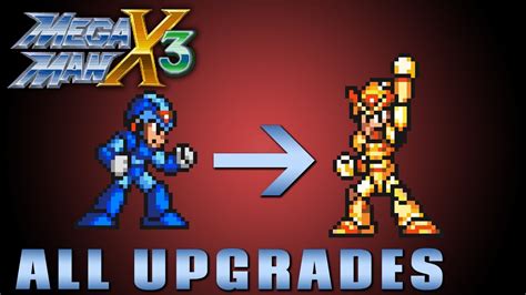 mega man x buster upgrade|mega man x3 upgrades.